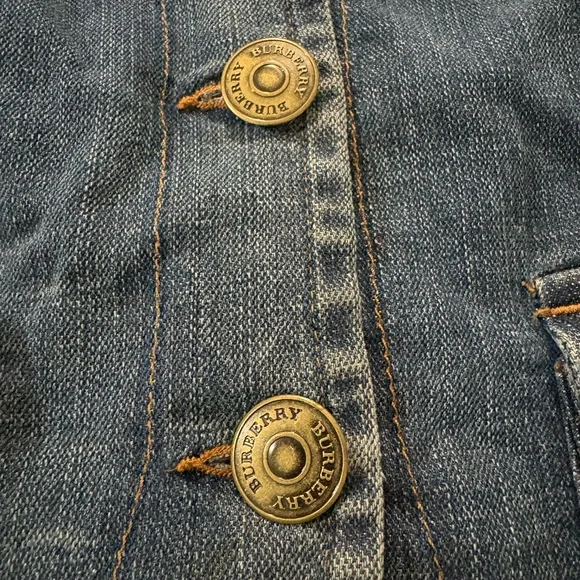 ❇️ Host Pick! ✅Burberry Denim Women's Jacket - Picture 2 of 12